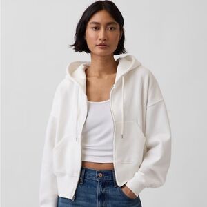 GAP VintageSoft Full-Zip Wedge Hoodie